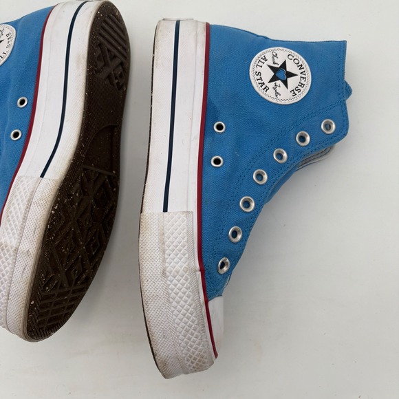 Converse Chuck Taylor All Star Platform lift rise High Top Blue Womens 7 171209C - Picture 5 of 14